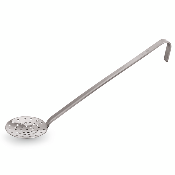 Was Germany Schaumlöffel KITCHEN TOOL 2085, Ø 14 cm, 38 cm, Perforierung Ø 4 mm, Chromnickelstahl Was Germany Schaumlöffel KITCHEN TOOL 2085, Ø 14 cm, 38 cm, Perforierung Ø 4 mm, Chromnickelstahl