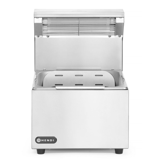 Hendi Pommes-frites-Wärmer, GN 1/2, 220-240V/400W, 357x267x(H)376mm Hendi Pommes-frites-Wärmer, GN 1/2, 220-240V/400W, 357x267x(H)376mm