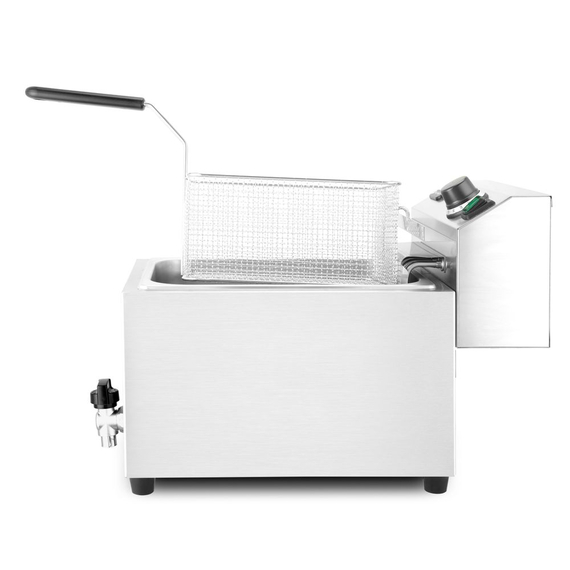 Hendi Fritteuse XL mit Ablasshahn, Profi Line, 10L, 400V/6600W, 300x585x(H)377mm 3 Hendi Fritteuse XL mit Ablasshahn, Profi Line, 10L, 400V/6600W, 300x585x(H)377mm