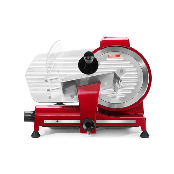 Hendi Aufschnittmaschine Profi Line 250 rote Sonderedition, Profi Line, 220-240V/320W, 514x484x(H)373mm Hendi Aufschnittmaschine Profi Line 250 rote Sonderedition, Profi Line, 220-240V/320W, 514x484x(H)373mm