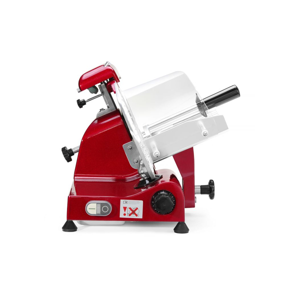 Hendi Aufschnittmaschine Profi Line 250 rote Sonderedition, Profi Line, 220-240V/320W, 514x484x(H)373mm 2 Hendi Aufschnittmaschine Profi Line 250 rote Sonderedition, Profi Line, 220-240V/320W, 514x484x(H)373mm