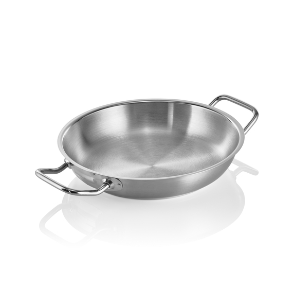 Was Germany Pfanne COOKWARE 21, Ø 24 cm, Höhe 5 cm, Chromnickelstahl 18/10 Was Germany Pfanne COOKWARE 21, Ø 24 cm, Höhe 5 cm, Chromnickelstahl 18/10