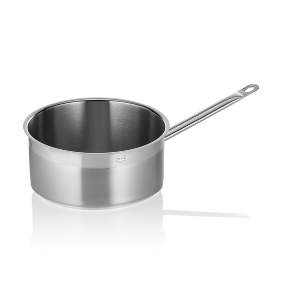 Was Germany Stielkasserolle COOKWARE 21, Ø 24 cm, 4,5 ltr., Chromnickelstahl 18/10 Was Germany Stielkasserolle COOKWARE 21, Ø 24 cm, 4,5 ltr., Chromnickelstahl 18/10