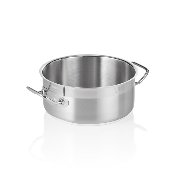 Was Germany Bratentopf COOKWARE 21, Ø 24 cm, 4,5 tr., Chromnickelstahl 18/10 Was Germany Bratentopf COOKWARE 21, Ø 24 cm, 4,5 tr., Chromnickelstahl 18/10