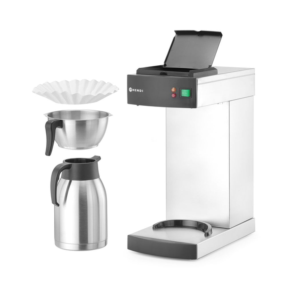 Hendi Filterkaffeemaschine, 2L, 220-240V/1400W, 215x410x(H)520mm 3 Hendi Filterkaffeemaschine, 2L, 220-240V/1400W, 215x410x(H)520mm