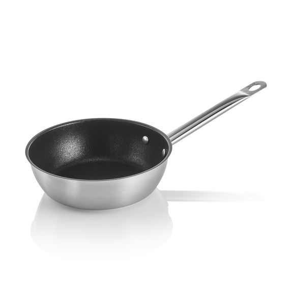 Was Germany Sauteuse COOKWARE 21 mit Antihaftbeschichtung, Ø 20 cm, 1,25 ltr., Chromnickelstahl 18/10 Was Germany Sauteuse COOKWARE 21 mit Antihaftbeschichtung, Ø 20 cm, 1,25 ltr., Chromnickelstahl 18/10