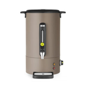 Hendi Heißgetränkekessel UNIQ, designed by Robert Bronwasser, 16L, Taupe, 220-240V/1650W, 357x380x(H)502mm