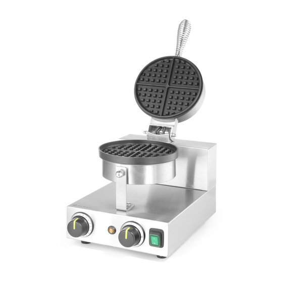 Hendi Waffeleisen rund, 230V/1000W, 250x491x(H)285mm 3 Hendi Waffeleisen rund, 230V/1000W, 250x491x(H)285mm
