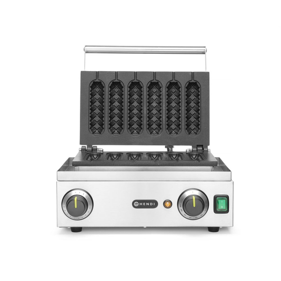 Hendi Waffeleisen 'Corn Dog', 230V/1550W, 390x378x(H)229mm Hendi Waffeleisen 'Corn Dog', 230V/1550W, 390x378x(H)229mm