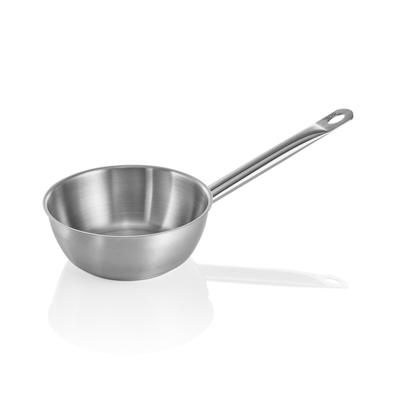 Was Germany Sauteuse COOKWARE 21, Ø 16 cm, 0,75 ltr., mit Schüttrand, Chromnickelstahl 18/10 Was Germany Sauteuse COOKWARE 21, Ø 16 cm, 0,75 ltr., mit Schüttrand, Chromnickelstahl 18/10