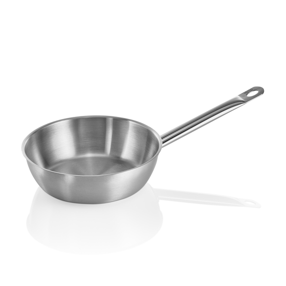 Was Germany Sauteuse COOKWARE 21, Ø 20 cm, 1,25 ltr., mit Schüttrand, Chromnickelstahl 18/10 Was Germany Sauteuse COOKWARE 21, Ø 20 cm, 1,25 ltr., mit Schüttrand, Chromnickelstahl 18/10