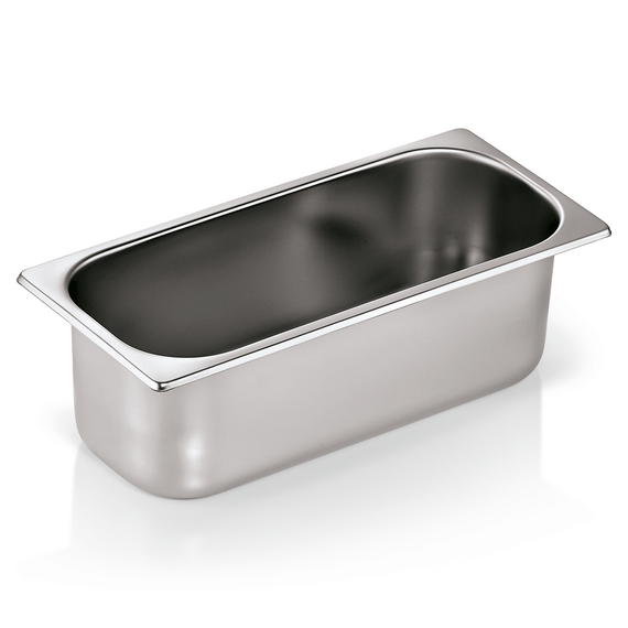 Was Germany Eisbehälter, 36 x 16,5 x 12 cm, Chromnickelstahl Was Germany Eisbehälter, 36 x 16,5 x 12 cm, Chromnickelstahl