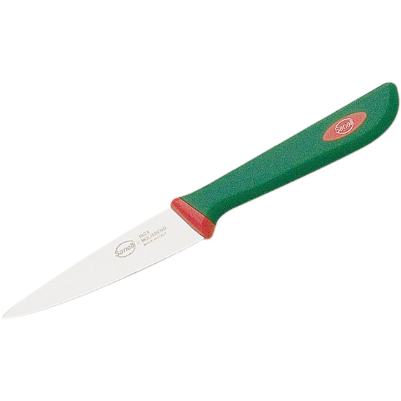 Sanelli Schälmesser, ergonomischer Griff, Klingenlänge 10 cm Sanelli Schälmesser, ergonomischer Griff, Klingenlänge 10 cm
