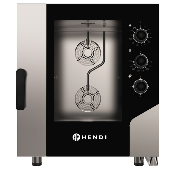 Hendi Konvektionsdampfgarer CONTROL 7x GN1/1, 400V/10400W, 730x855x(H)850mm Hendi Konvektionsdampfgarer CONTROL 7x GN1/1, 400V/10400W, 730x855x(H)850mm