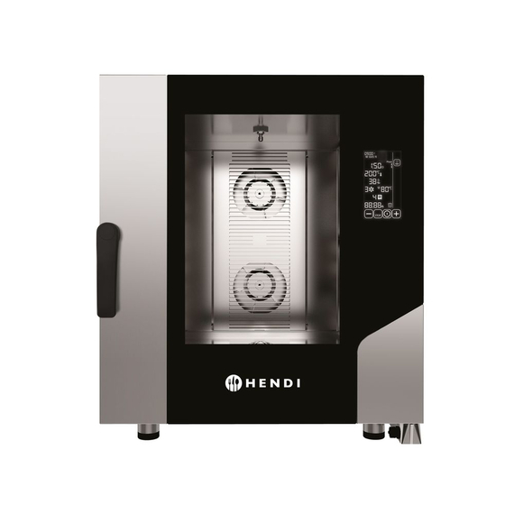 Hendi Konvektions-Dampfgarer Contact 7x GN 1/1, 400V/10400W, 730x849x(H)850mm Hendi Konvektions-Dampfgarer Contact 7x GN 1/1, 400V/10400W, 730x849x(H)850mm