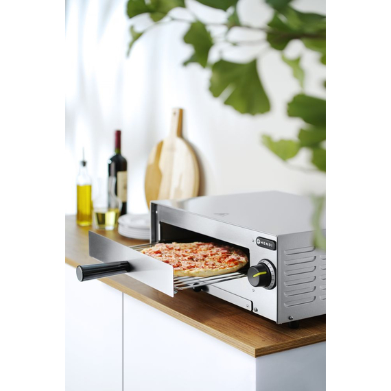 Hendi Pizzaofen, 230V/1450W, 484x590x(H)190mm 1 Hendi Pizzaofen, 230V/1450W, 484x590x(H)190mm