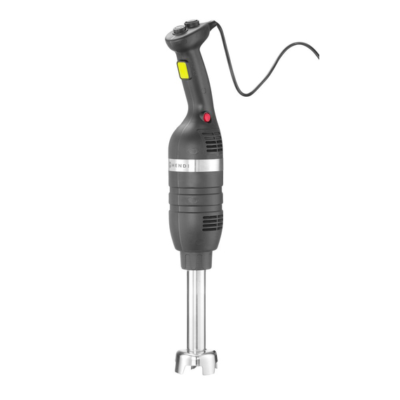 Hendi Stabmixer 350 mit variabler Geschwindigkeit und 250mm langem Stab, Schwarz, 230V/350W, ⌀100x666mm 3 Hendi Stabmixer 350 mit variabler Geschwindigkeit und 250mm langem Stab, Schwarz, 230V/350W, ⌀100x666mm