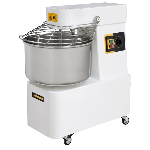 Hendi Spiralmischer mit fester Schüssel 22 L, 56 kg/h, 22L, 400V/1100W, 385x670x(H)725mm 1 Hendi Spiralmischer mit fester Schüssel 22 L, 56 kg/h, 22L, 400V/1100W, 385x670x(H)725mm