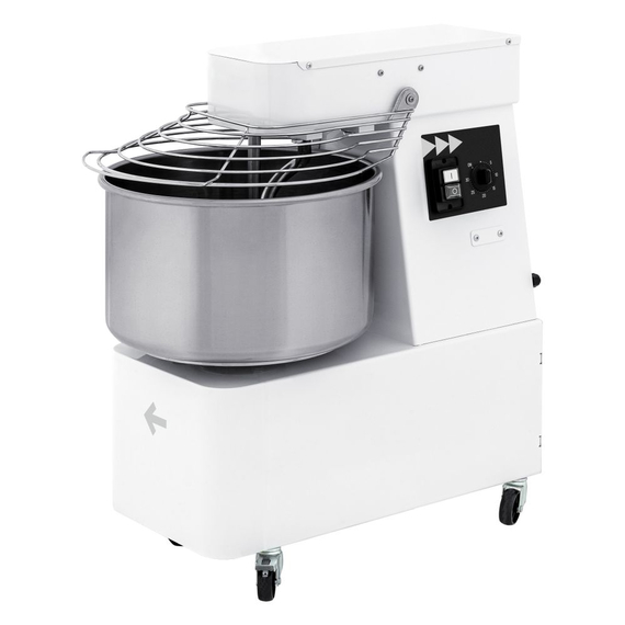 Hendi Spiralmischer mit fester Schüssel 22 L, 56 kg/h, 22L, 400V/1100W, 385x670x(H)725mm Hendi Spiralmischer mit fester Schüssel 22 L, 56 kg/h, 22L, 400V/1100W, 385x670x(H)725mm