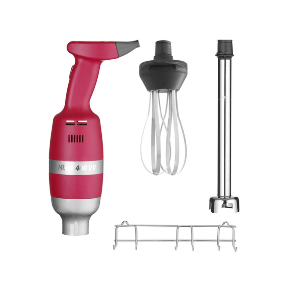 Hendi Stabmixer Profi Line 400 - Geschwindigkeit regelbar, Set inkl. Ablagegestell, Profi Line, 230V/400W, ⌀100x(H)765mm 1 Hendi Stabmixer Profi Line 400 - Geschwindigkeit regelbar, Set inkl. Ablagegestell, Profi Line, 230V/400W, ⌀100x(H)765mm