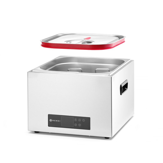 Hendi Sous-Vide-Gerät GN 2/3, 13L, 230V/400W, 343x395x(H)255mm 4 Hendi Sous-Vide-Gerät GN 2/3, 13L, 230V/400W, 343x395x(H)255mm