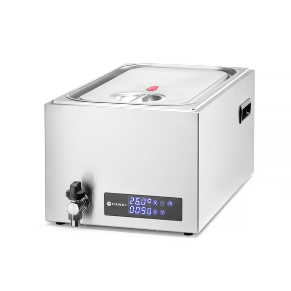 Hendi Sous-Vide-Gerät GN 1/1, 20L, 230V/600W, 350x680x(H)275mm 2 Hendi Sous-Vide-Gerät GN 1/1, 20L, 230V/600W, 350x680x(H)275mm