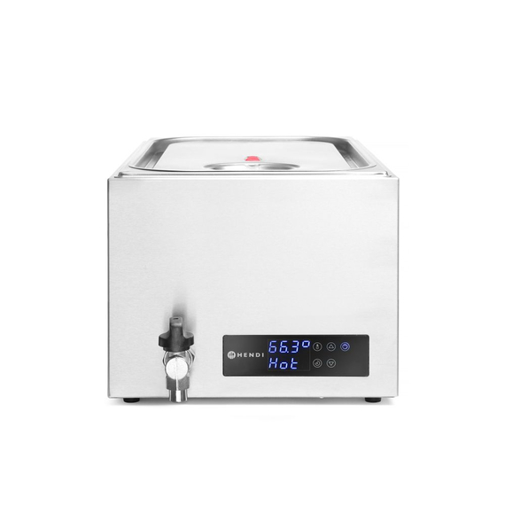 Hendi Sous-Vide-Gerät GN 1/1, 20L, 230V/600W, 350x680x(H)275mm Hendi Sous-Vide-Gerät GN 1/1, 20L, 230V/600W, 350x680x(H)275mm
