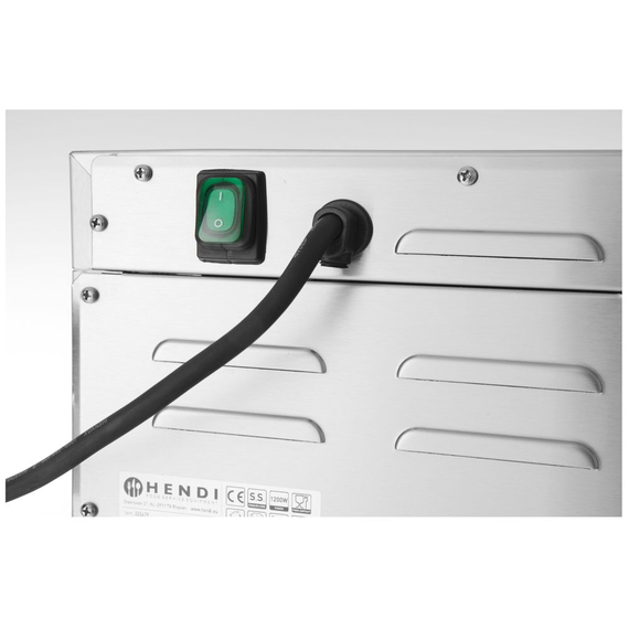 Hendi Gar- und Warmhalteofen, 230V/1200W, 495x690x(H)413mm 3 Hendi Gar- und Warmhalteofen, 230V/1200W, 495x690x(H)413mm