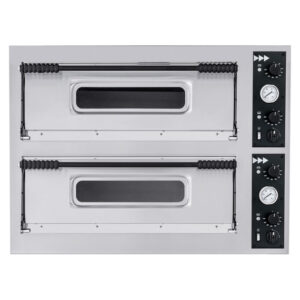 Hendi Pizzaofen BASIC XXL 66, 2 Kammern, 400V/18000W, 1365x955x(H)745mm