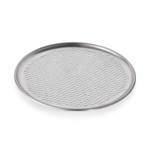 Was Germany Pizzablech, Ø 28 cm, Perforierung Ø 6,5 mm, Aluminium Was Germany Pizzablech, Ø 28 cm, Perforierung Ø 6,5 mm, Aluminium