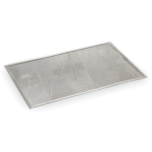 Was Germany Pizza Screen, 60 x 40 cm, Perforierung 4 mm, Aluminium