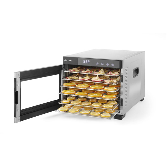 Hendi Dörrautomat für Lebensmittel, Profi Line, 6 Bleche, 230V/650W, 342x485x(H)309mm 2 Hendi Dörrautomat für Lebensmittel, Profi Line, 6 Bleche, 230V/650W, 342x485x(H)309mm