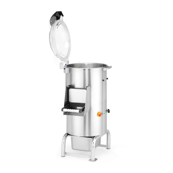 Hendi Kartoffelschäler Kitchen Line 18kg, Kitchen Line, 230V/1100W, 622x540x(H)997mm 2 Hendi Kartoffelschäler Kitchen Line 18kg, Kitchen Line, 230V/1100W, 622x540x(H)997mm