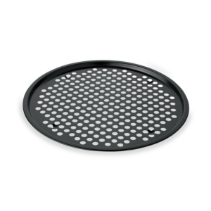 Was Germany Pizzablech mit Antihaftbeschichtung, Ø 33 cm, Perforierung Ø 9 mm, Stahl