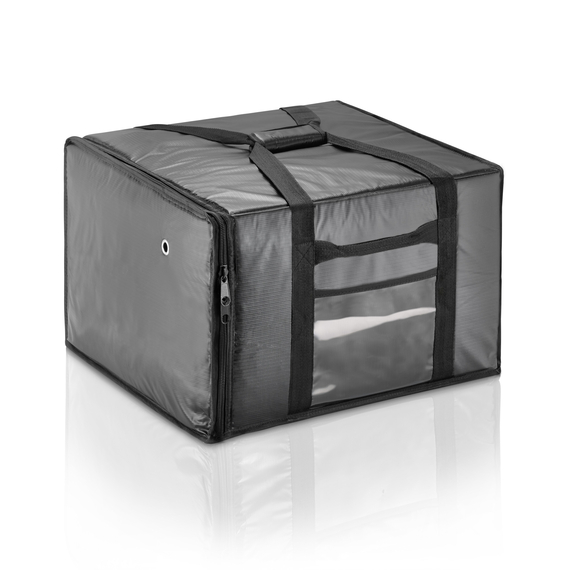 Was Germany Isoliertasche, für 6 Pizzen, 51 x 48 x 34 cm, schwarz, Kunststoff, Aluminium Was Germany Isoliertasche, für 6 Pizzen, 51 x 48 x 34 cm, schwarz, Kunststoff, Aluminium