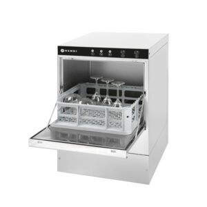 Hendi Geschirrspüler 40x40 - elektromechanische Steuerung, 230V/2800W, 470x510x(H)710mm