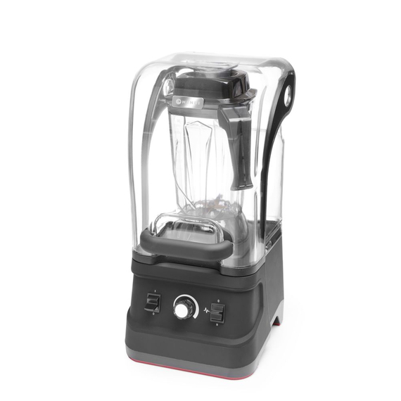 Hendi Mixer mit Schallschutzhaube, 2,5L, Schwarz, 220-240V/1680W, 250x300x(H)540mm 1 Hendi Mixer mit Schallschutzhaube, 2,5L, Schwarz, 220-240V/1680W, 250x300x(H)540mm