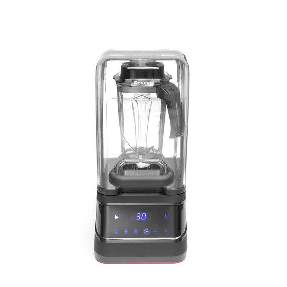 Hendi Digitaler Standmixer mit Schallgehäuse, 2,5L, Schwarz, 220-240V/1680W, 250x300x(H)546mm Hendi Digitaler Standmixer mit Schallgehäuse, 2,5L, Schwarz, 220-240V/1680W, 250x300x(H)546mm