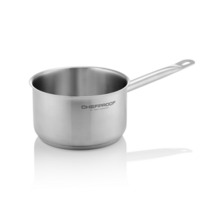 Chefproof Stielkasserolle, Ø 16 cm, 1,5 ltr., Chromnickelstahl 18/10