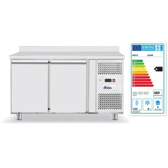 Arktic Kühltisch, zweitürig Profi Line 280 L, Profi Line, GN 1/1, 230V/250W, 1360x700x(H)879mm 2 Arktic Kühltisch, zweitürig Profi Line 280 L, Profi Line, GN 1/1, 230V/250W, 1360x700x(H)879mm