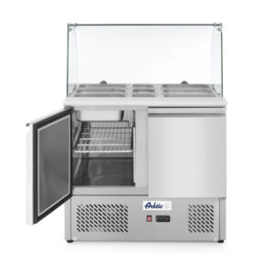 Arktic Kühltisch, zweitürig mit Glasdisplay 300L, 230V/310W, 912x702x(H)1330mm