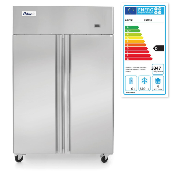 Arktic Gefrierschrank mit 2 Türen 900L, Profi Line, 230V/750W, 1200x740x(H)1950mm 4 Arktic Gefrierschrank mit 2 Türen 900L, Profi Line, 230V/750W, 1200x740x(H)1950mm