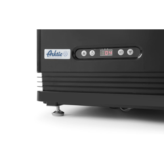 Arktic Aufsatz-Kühlvitrine 68 Liter, Schwarz, 230V/170W, 444x397x(H)875mm 2 Arktic Aufsatz-Kühlvitrine 68 Liter, Schwarz, 230V/170W, 444x397x(H)875mm