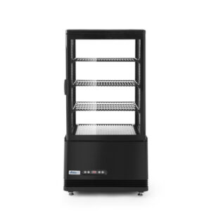 Arktic Aufsatz-Kühlvitrine 68 Liter, Schwarz, 230V/170W, 444x397x(H)875mm