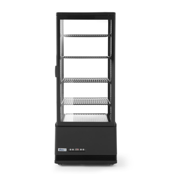 Arktic Aufsatz-Kühlvitrine 98 Liter, Schwarz, 230V/210W, 444x397x(H)1100mm Arktic Aufsatz-Kühlvitrine 98 Liter, Schwarz, 230V/210W, 444x397x(H)1100mm