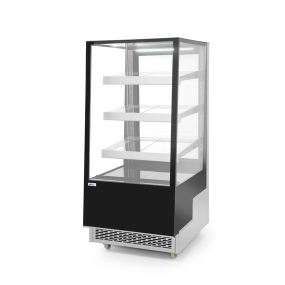 Arktic Kühlvitrine mit 3 geneigten Regalen, 300L, 230V/480W, 650x833x(H)1460mm 1 Arktic Kühlvitrine mit 3 geneigten Regalen, 300L, 230V/480W, 650x833x(H)1460mm