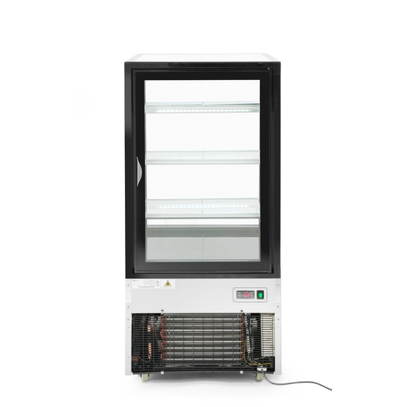 Arktic Kühlvitrine mit 3 geneigten Regalen, 300L, 230V/480W, 650x833x(H)1460mm 3 Arktic Kühlvitrine mit 3 geneigten Regalen, 300L, 230V/480W, 650x833x(H)1460mm