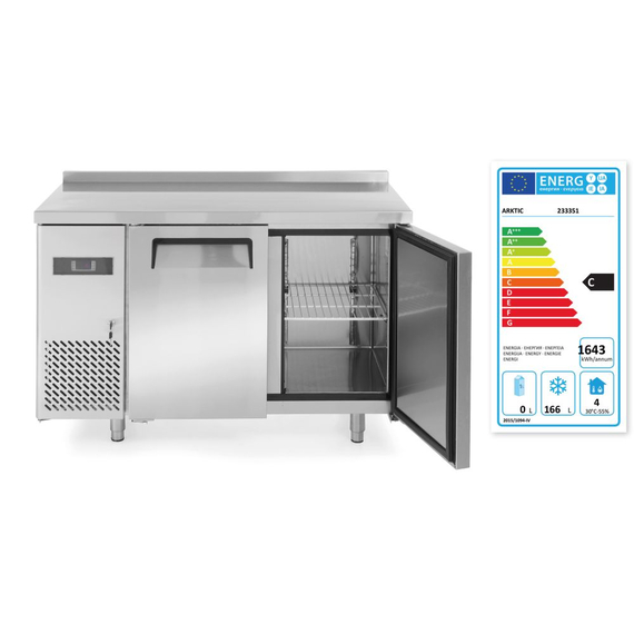 Arktic Tiefkühltisch, zweitürig Kitchen Line 220L, Kitchen Line, 166L, 230V/550W, 1200x600x(H)886mm 1 Arktic Tiefkühltisch, zweitürig Kitchen Line 220L, Kitchen Line, 166L, 230V/550W, 1200x600x(H)886mm