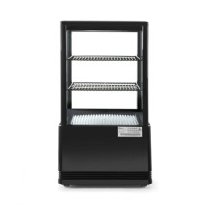 Arktic Aufsatz-Kühlvitrine 58 Liter, schwarz, 230V/170W, 452x406x(H)830mm