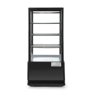 Arktic Aufsatz-Kühlvitrine 78 Liter, schwarz, 230V/170W, 444x397x(H)940mm
